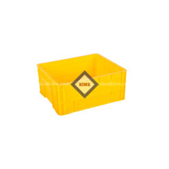 Thùng nhựa đặc 2t2 vàng